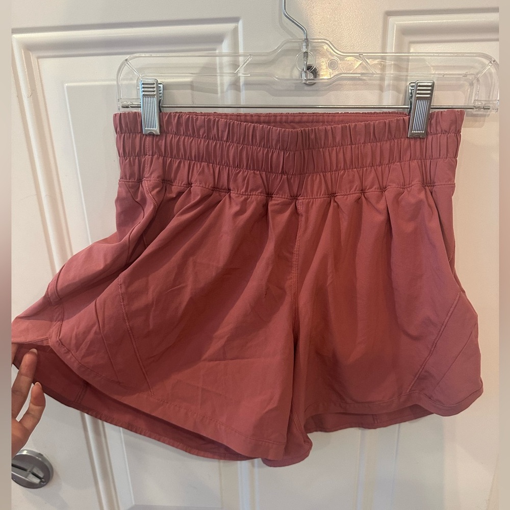 Lululemon Hotty Hot Dusty Pink Shorts